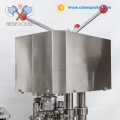 Bespacker QDX-M1 Price for automatic rotary glass bottle tinplate can filling and capping and sealing machine